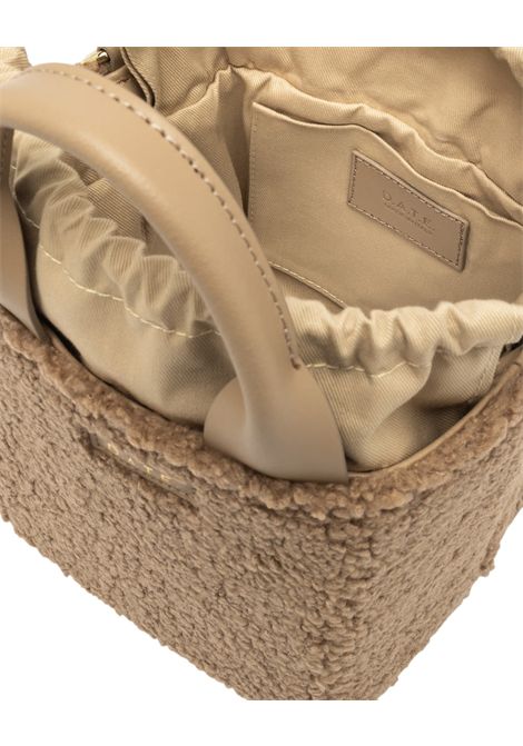 CUBO BAG TEDDY BEIGE D.A.T.E. | bags | B431 CB TDBI